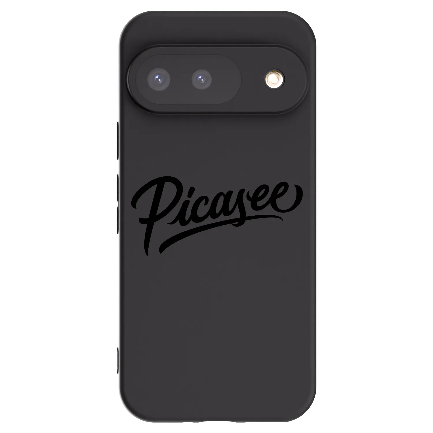 Picasee husă neagră din silicon pentru Google Pixel 9 - Picasee - old logo - black