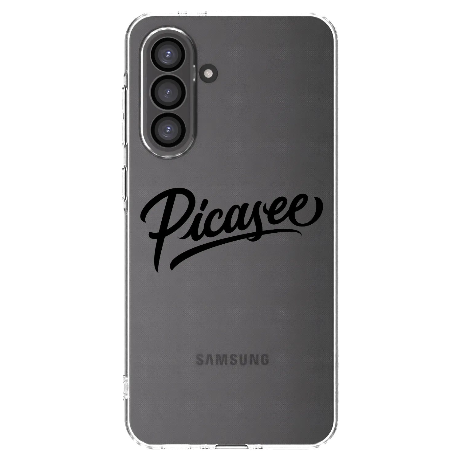 Picasee husă transparentă din silicon pentru Samsung Galaxy A56 5G A566B - Picasee - old logo - black