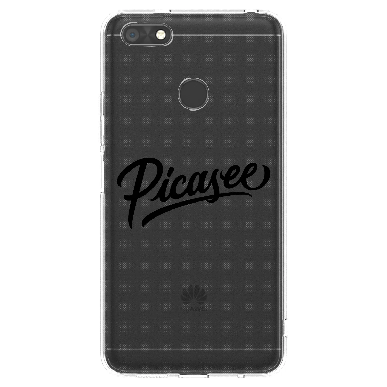 Picasee husă transparentă din silicon pentru Huawei P9 Lite Mini - Picasee - old logo - black