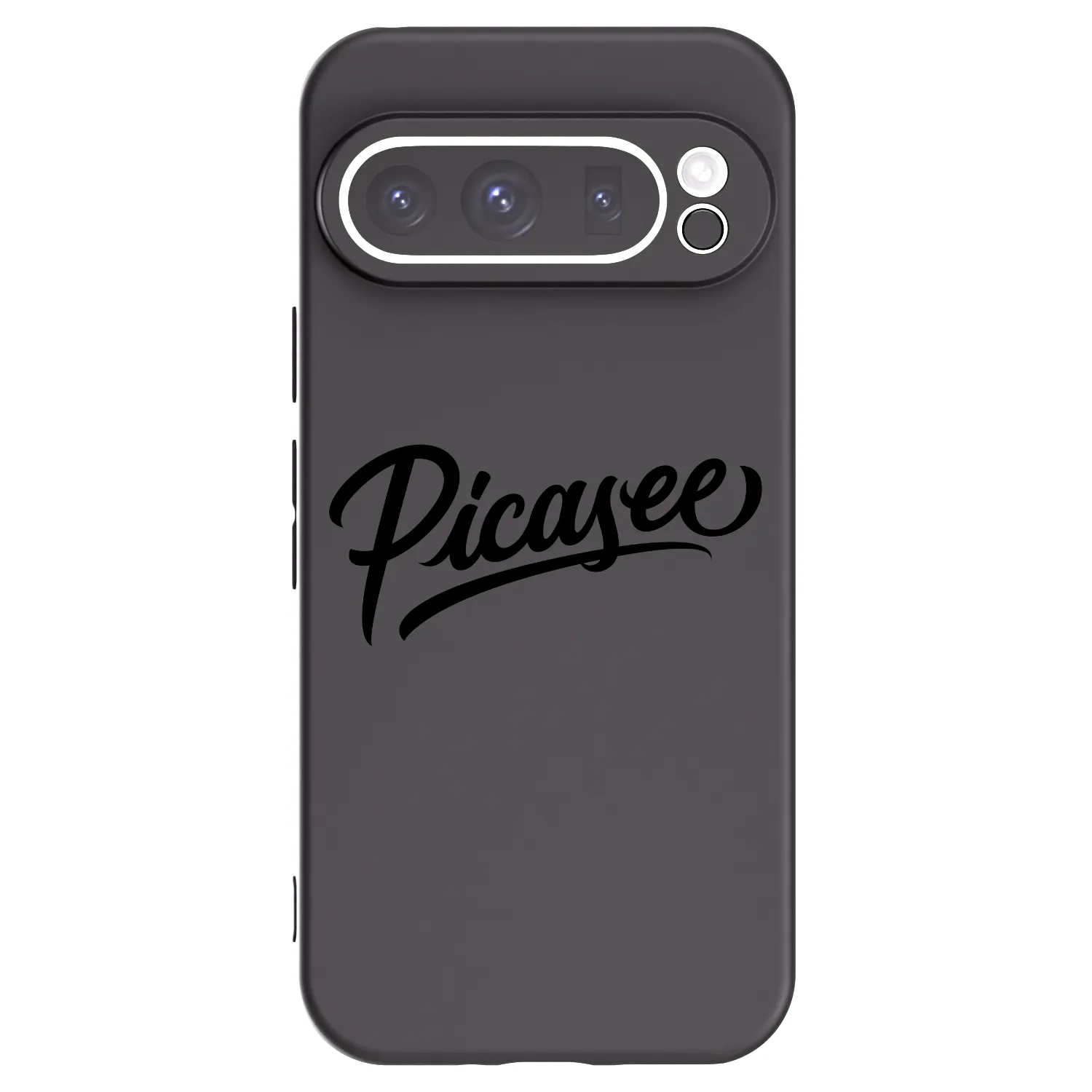 Picasee husă neagră din silicon pentru Google Pixel 9 Pro - Picasee - old logo - black