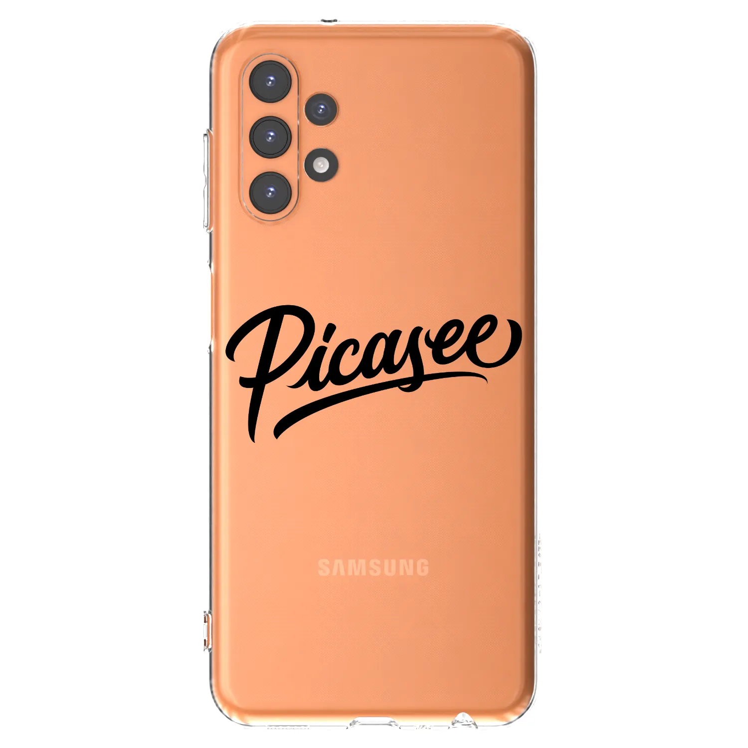 Picasee husă transparentă din silicon pentru Samsung Galaxy A13 5G - Picasee - old logo - black