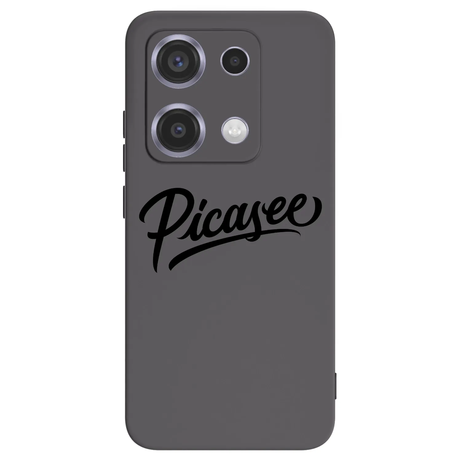 Picasee husă neagră din silicon pentru Xiaomi Redmi Note 14S - Picasee - old logo - black