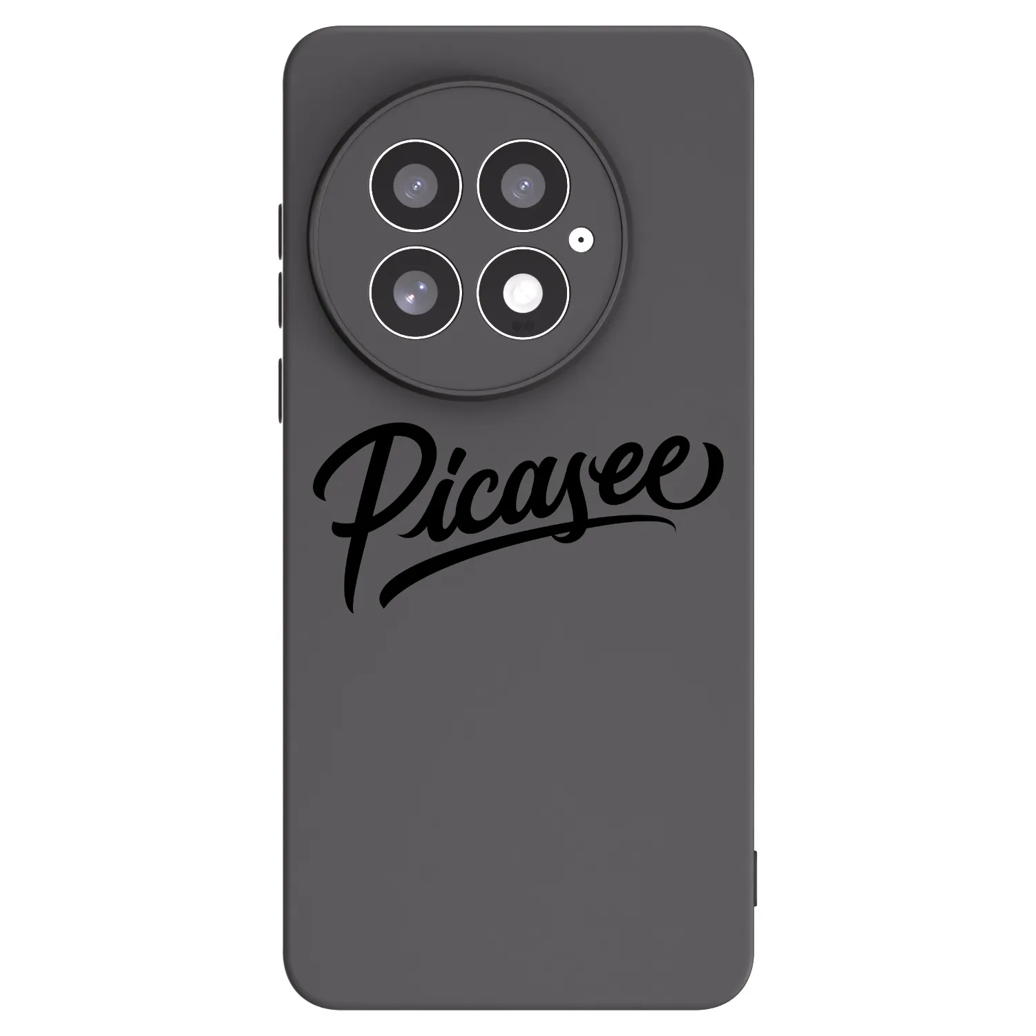 Picasee husă neagră din silicon pentru OnePlus 13 5G - Picasee - old logo - black