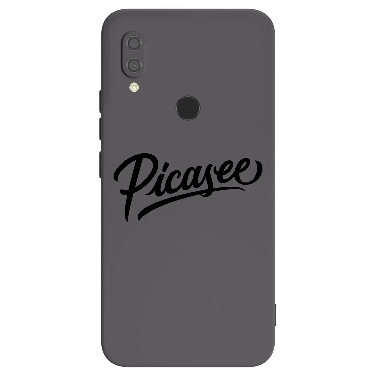 Picasee husă neagră din silicon pentru Xiaomi Redmi 7 - Picasee - old logo - black