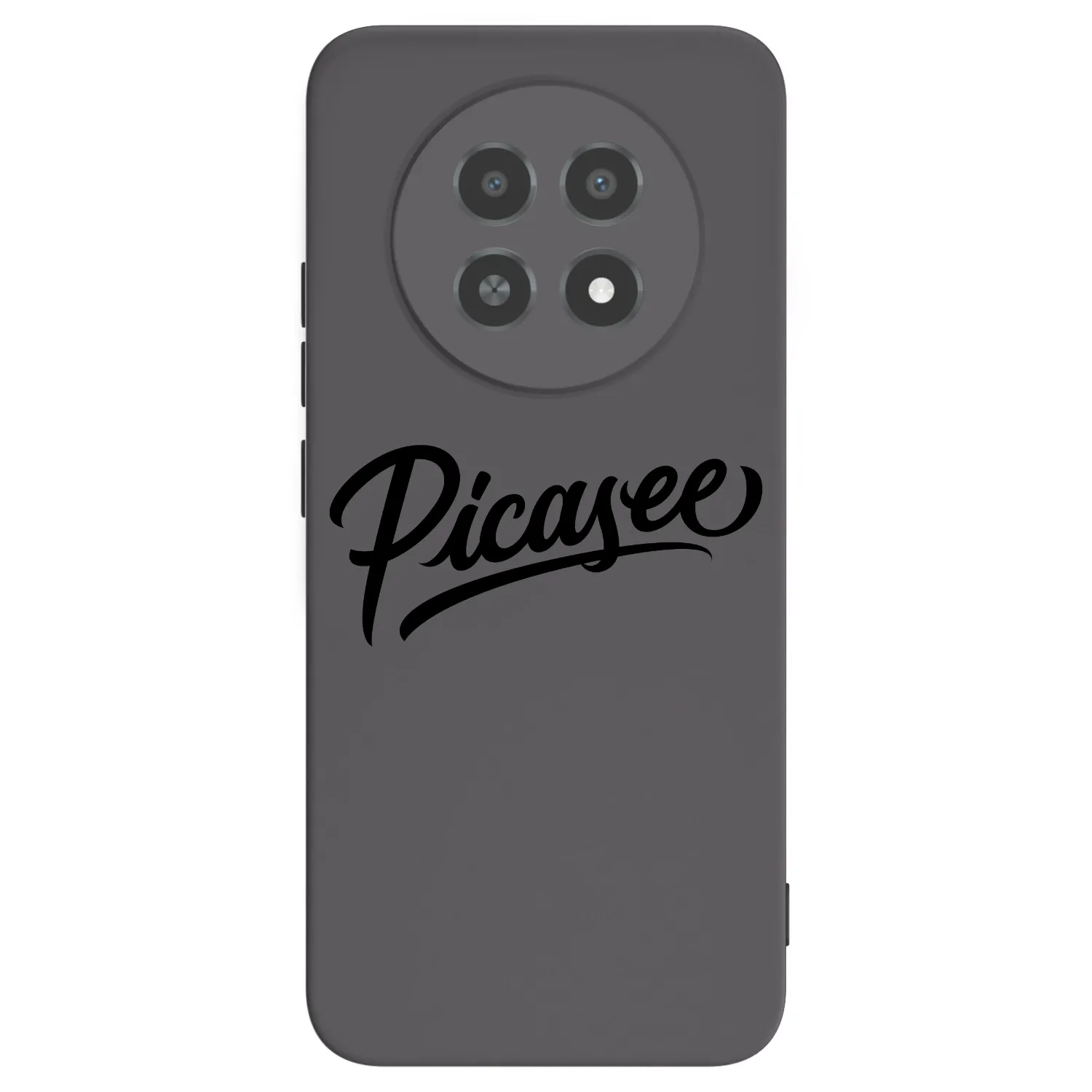 Picasee husă neagră din silicon pentru Realme 12X - Picasee - old logo - black
