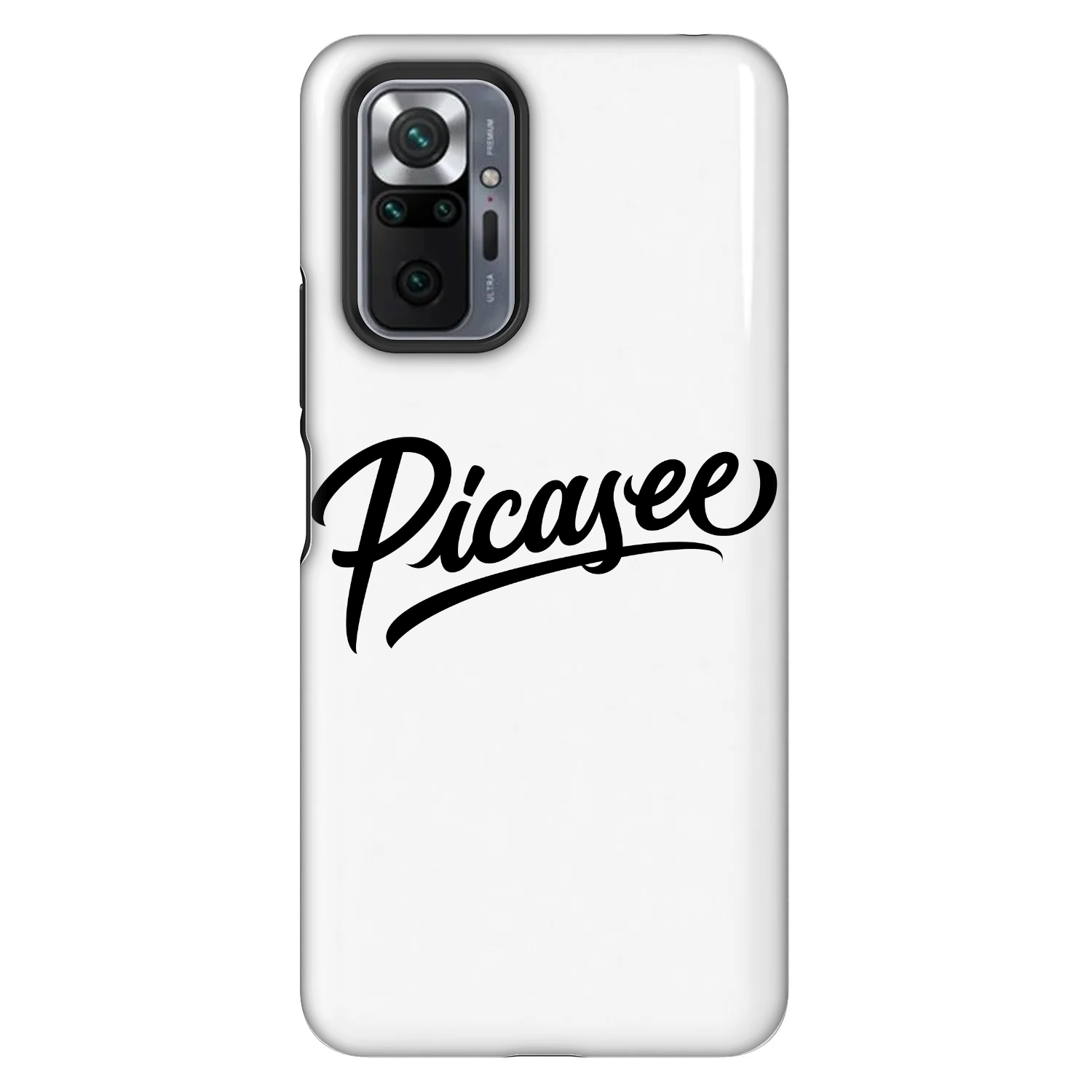 Picasee Fashion Case pentru Xiaomi Redmi Note 10 Pro - Picasee - old logo - black