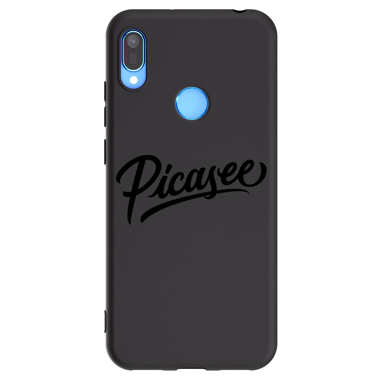 Picasee husă neagră din silicon pentru Huawei Y6 2019 - Picasee - old logo - black