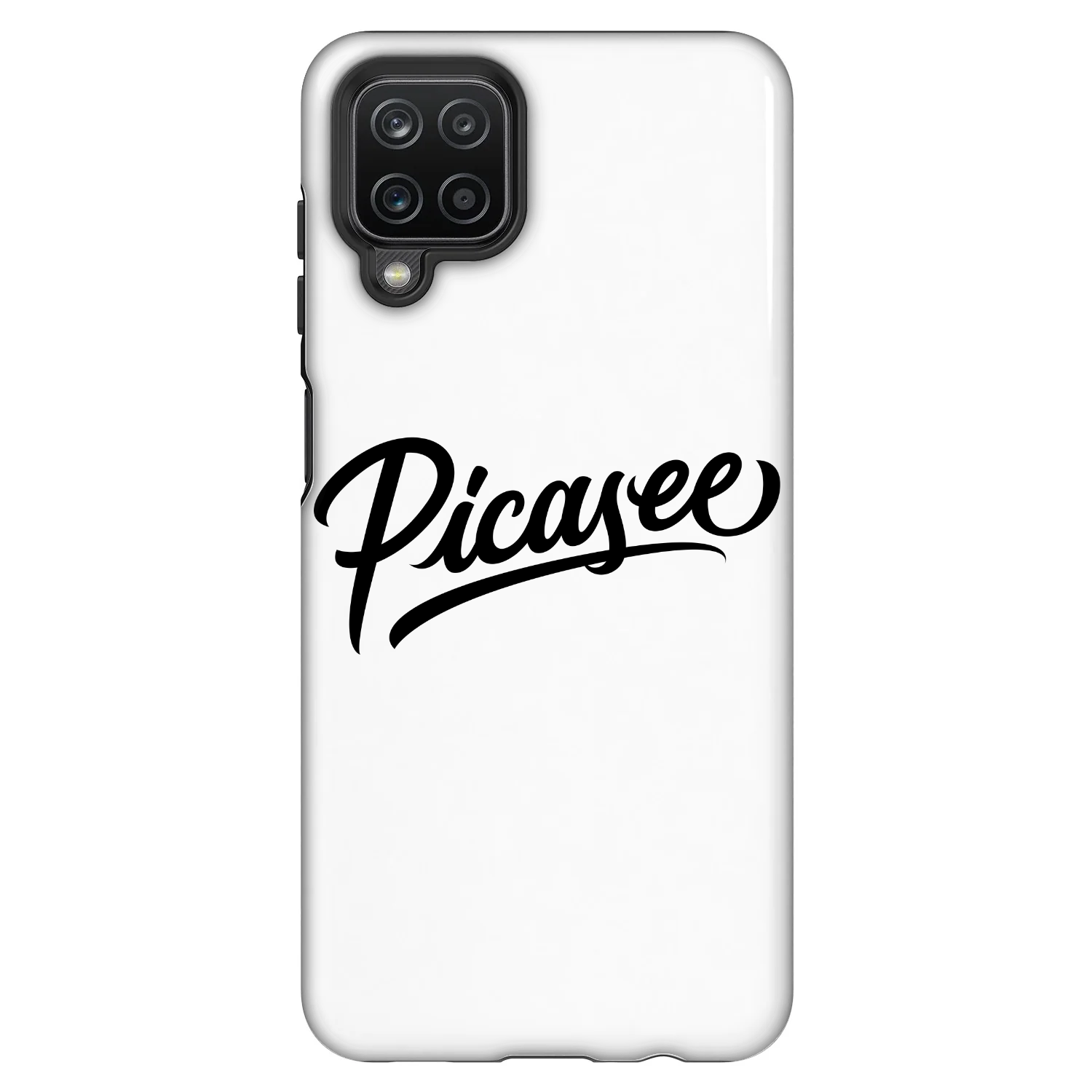 Picasee Fashion Case pentru Samsung Galaxy A12 A125F - Picasee - old logo - black