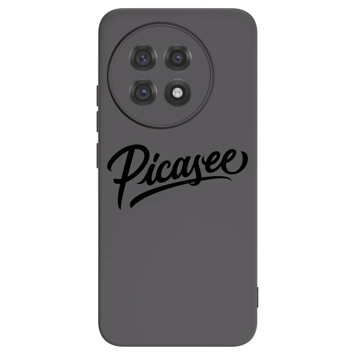 Picasee husă neagră din silicon pentru OnePlus 13R 5G - Picasee - old logo - black