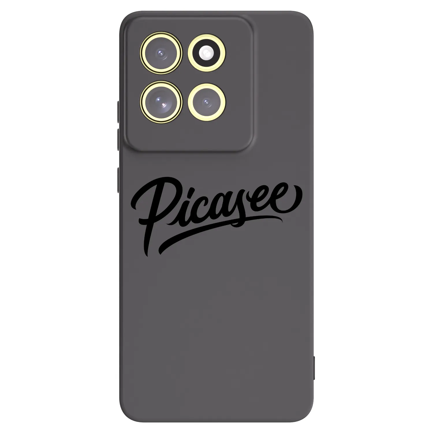 Picasee husă neagră din silicon pentru Motorola Moto G86 5G - Picasee - old logo - black