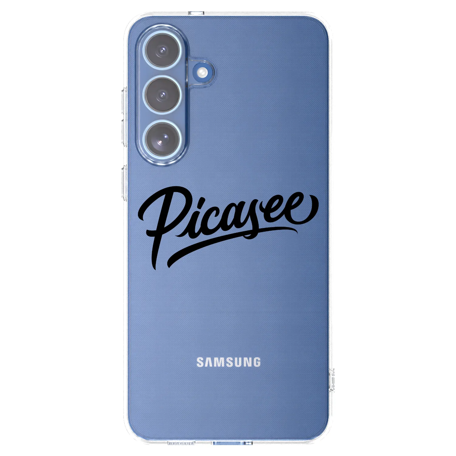 Picasee husă transparentă din silicon pentru Samsung Galaxy S25 FE 5G - Picasee - old logo - black