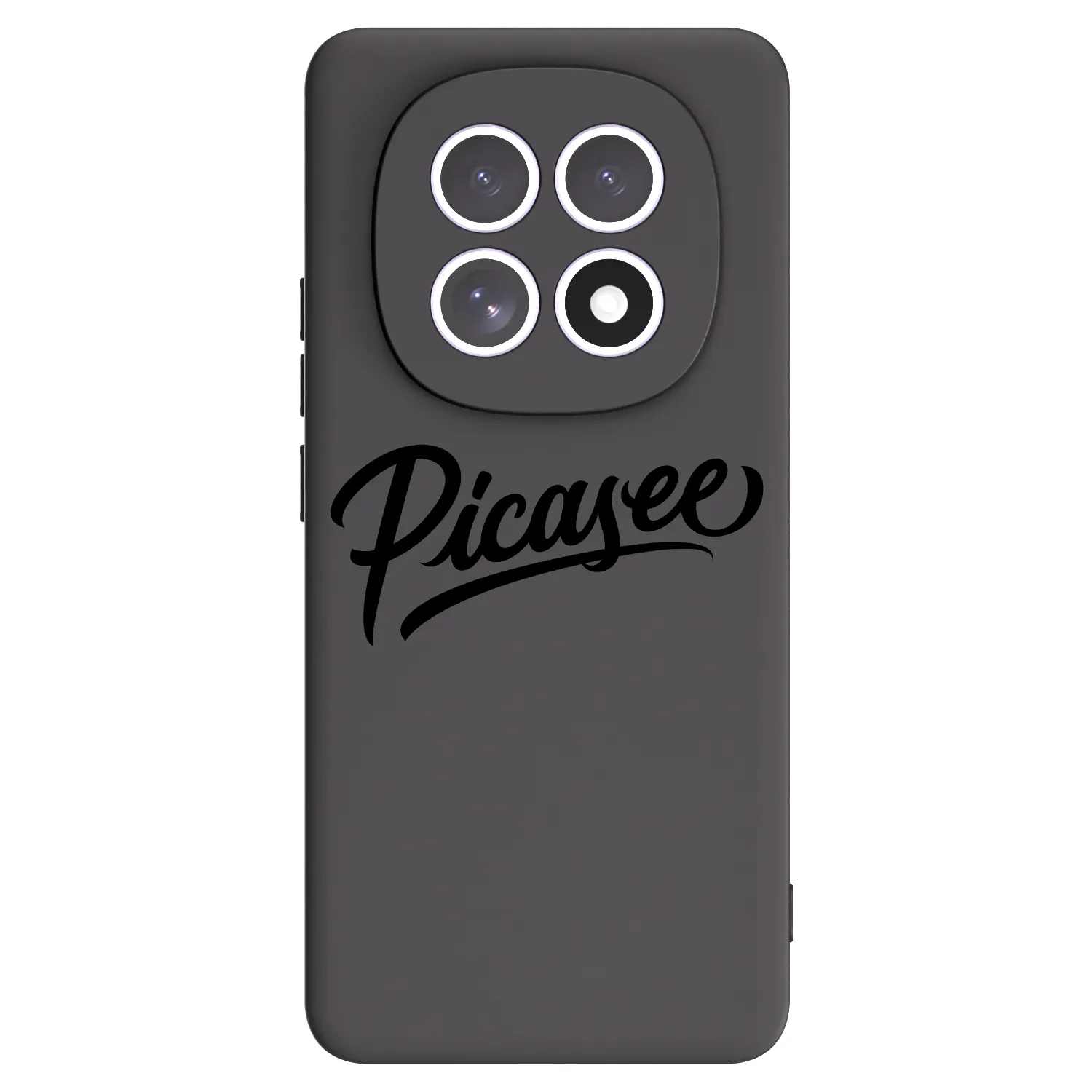 Picasee husă neagră din silicon pentru Xiaomi Redmi Note 15 - Picasee - old logo - black