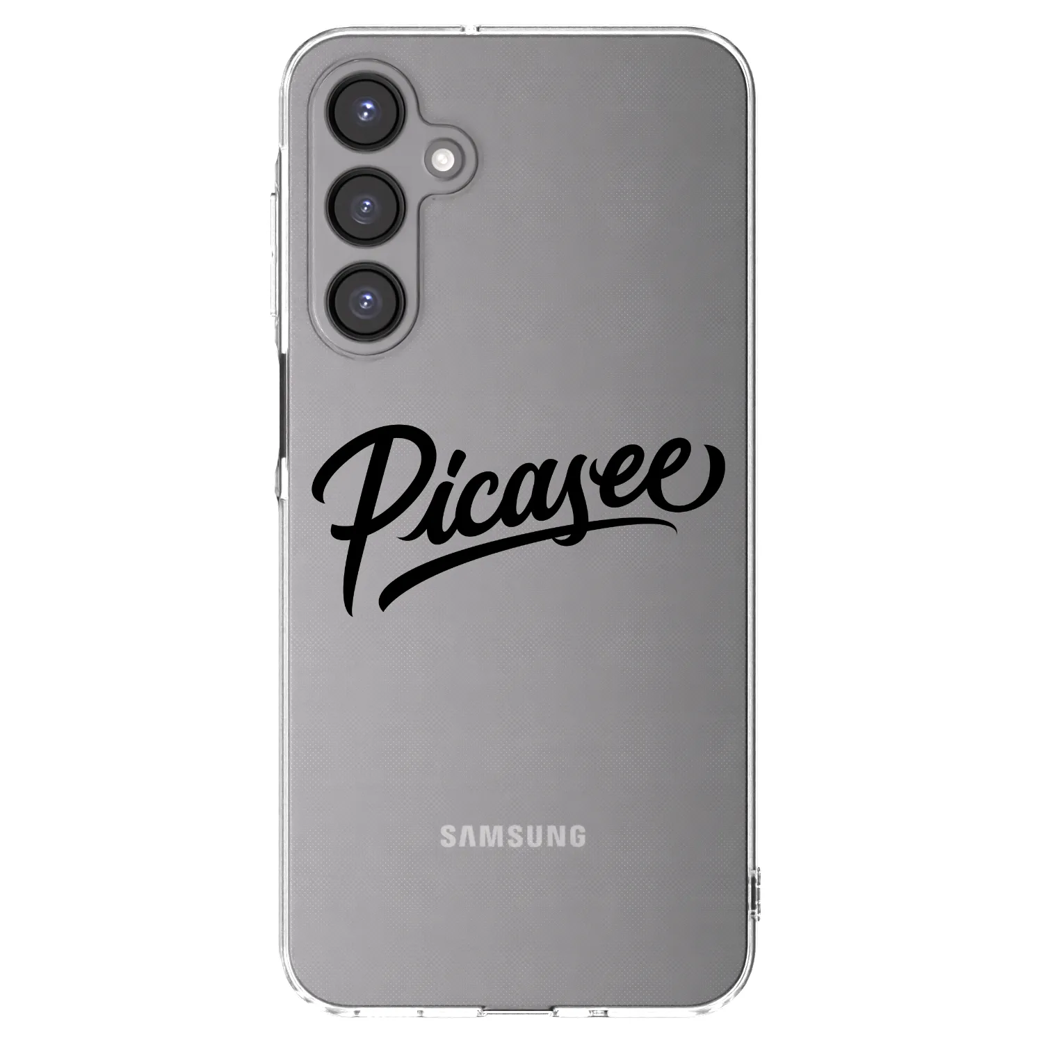 Picasee husă transparentă din silicon pentru Samsung Galaxy A16 4G - Picasee - old logo - black