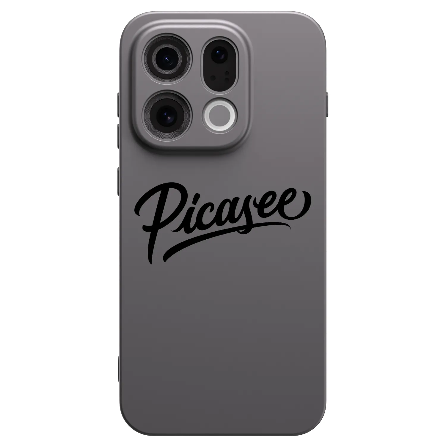 Picasee husă neagră din silicon pentru OPPO Find X9 - Picasee - old logo - black