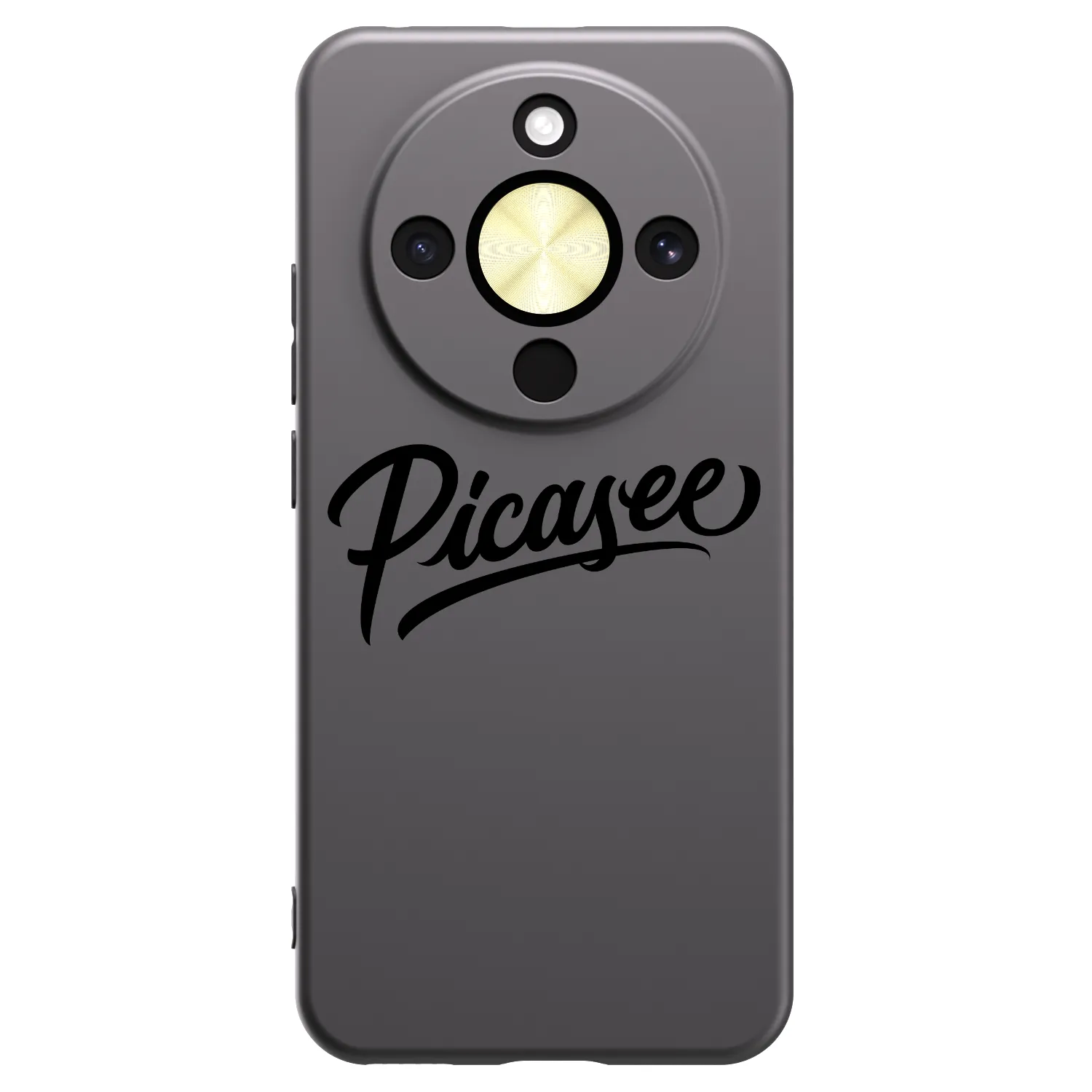 Picasee husă neagră din silicon pentru Honor Magic8 Lite 5G - Picasee - old logo - black
