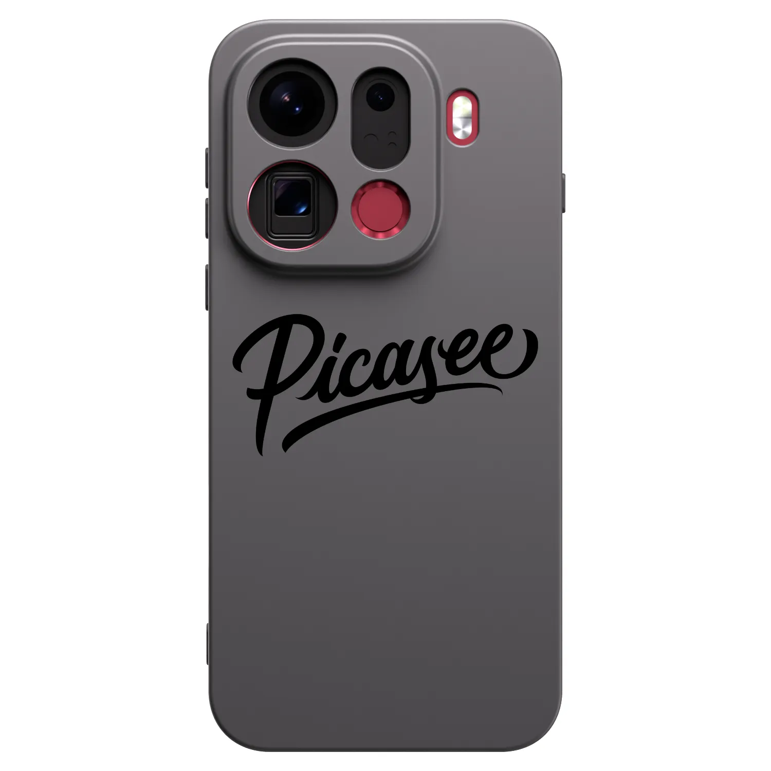 Picasee husă neagră din silicon pentru OPPO Find X9 Pro - Picasee - old logo - black