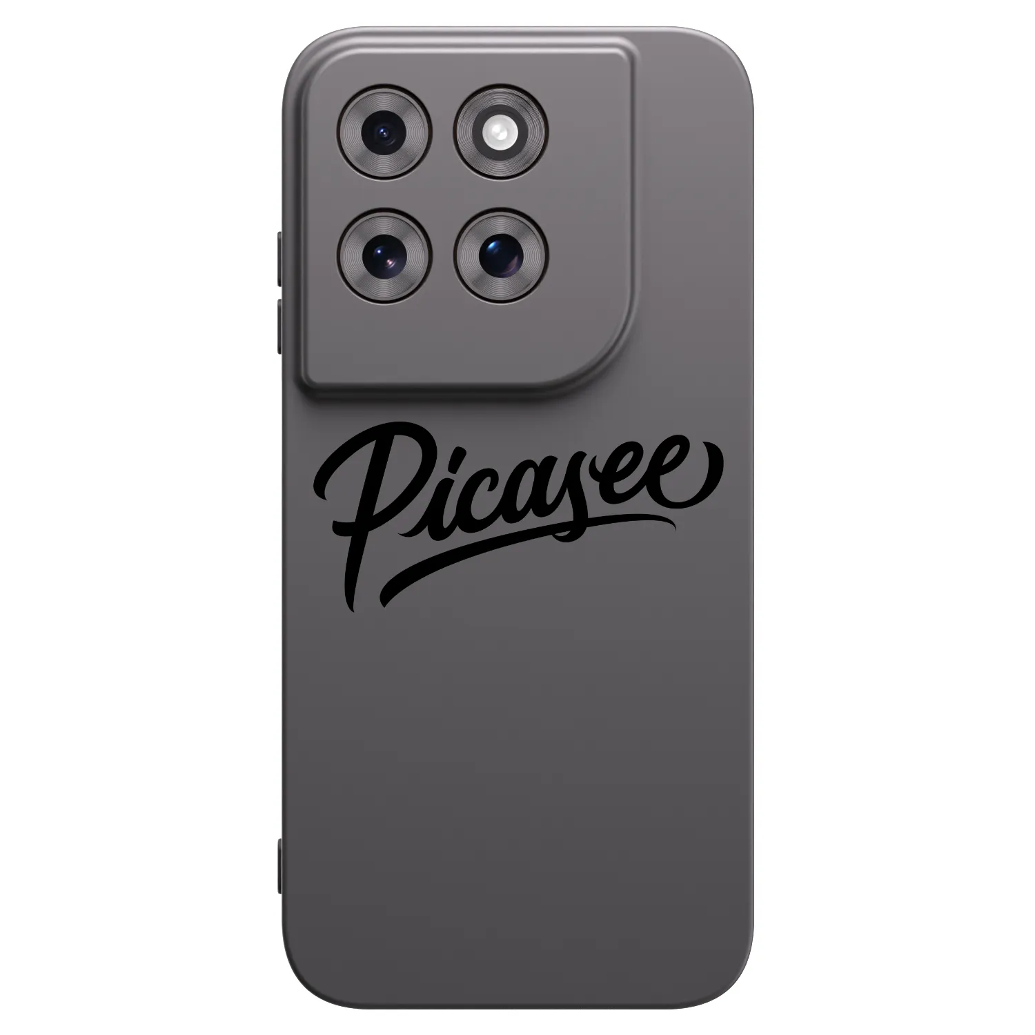 Picasee husă neagră din silicon pentru Motorola Moto G77 - Picasee - old logo - black