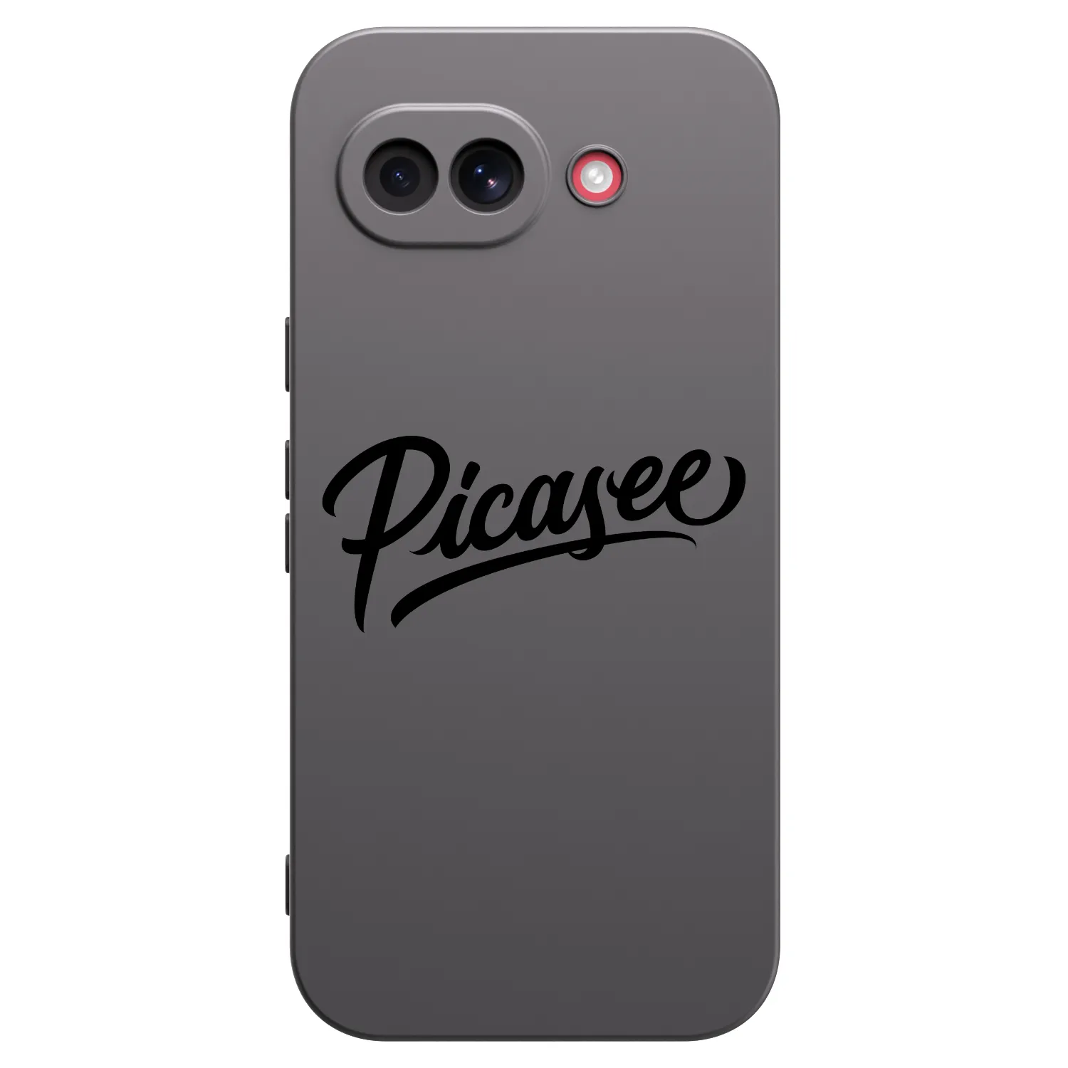 Picasee husă neagră din silicon pentru Google Pixel 10a - Picasee - old logo - black