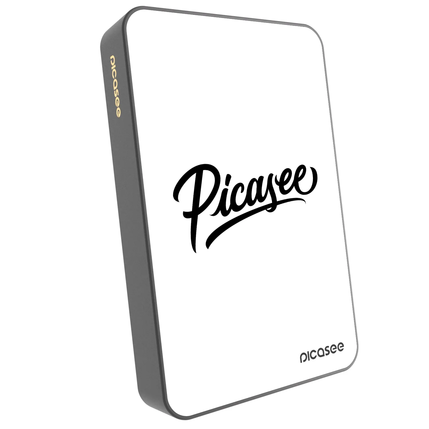 Picasee Powerbank cu MagSafe 10 000 mAh Gri - Picasee - old logo - black