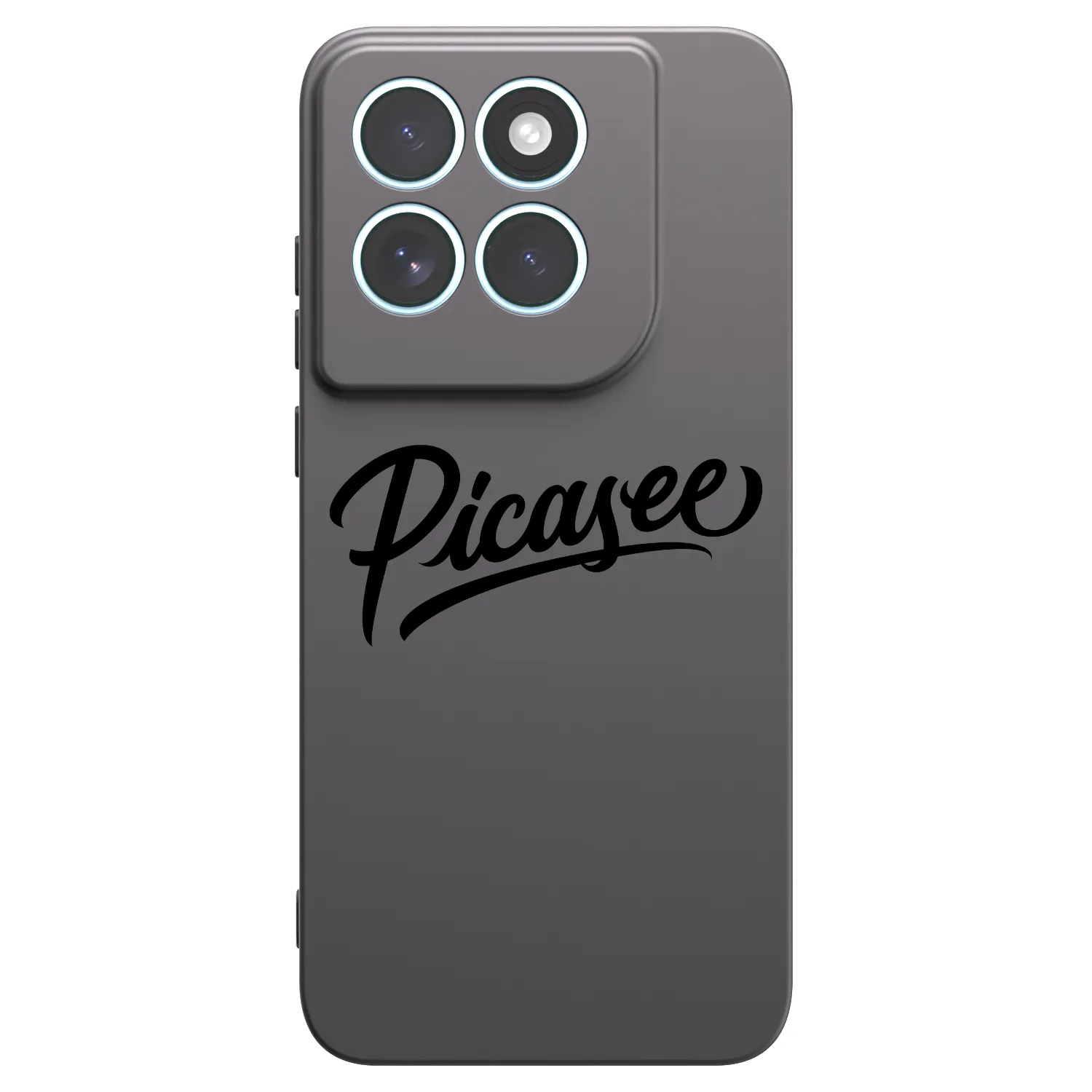 Picasee husă neagră din silicon pentru Motorola Edge 70 Fusion - Picasee - old logo - black