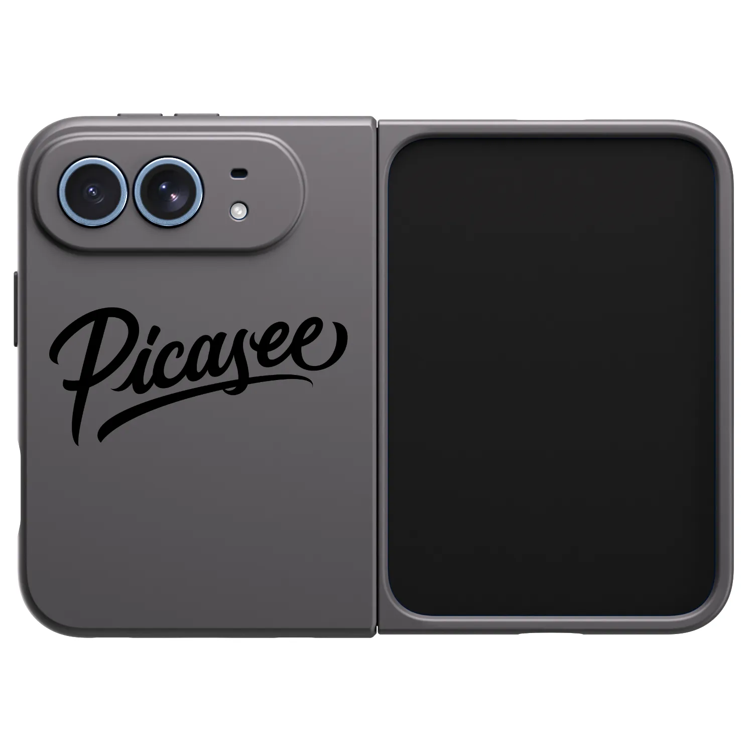 Picasee husă neagră din silicon pentru Apple iPhone Duo - Picasee - old logo - black