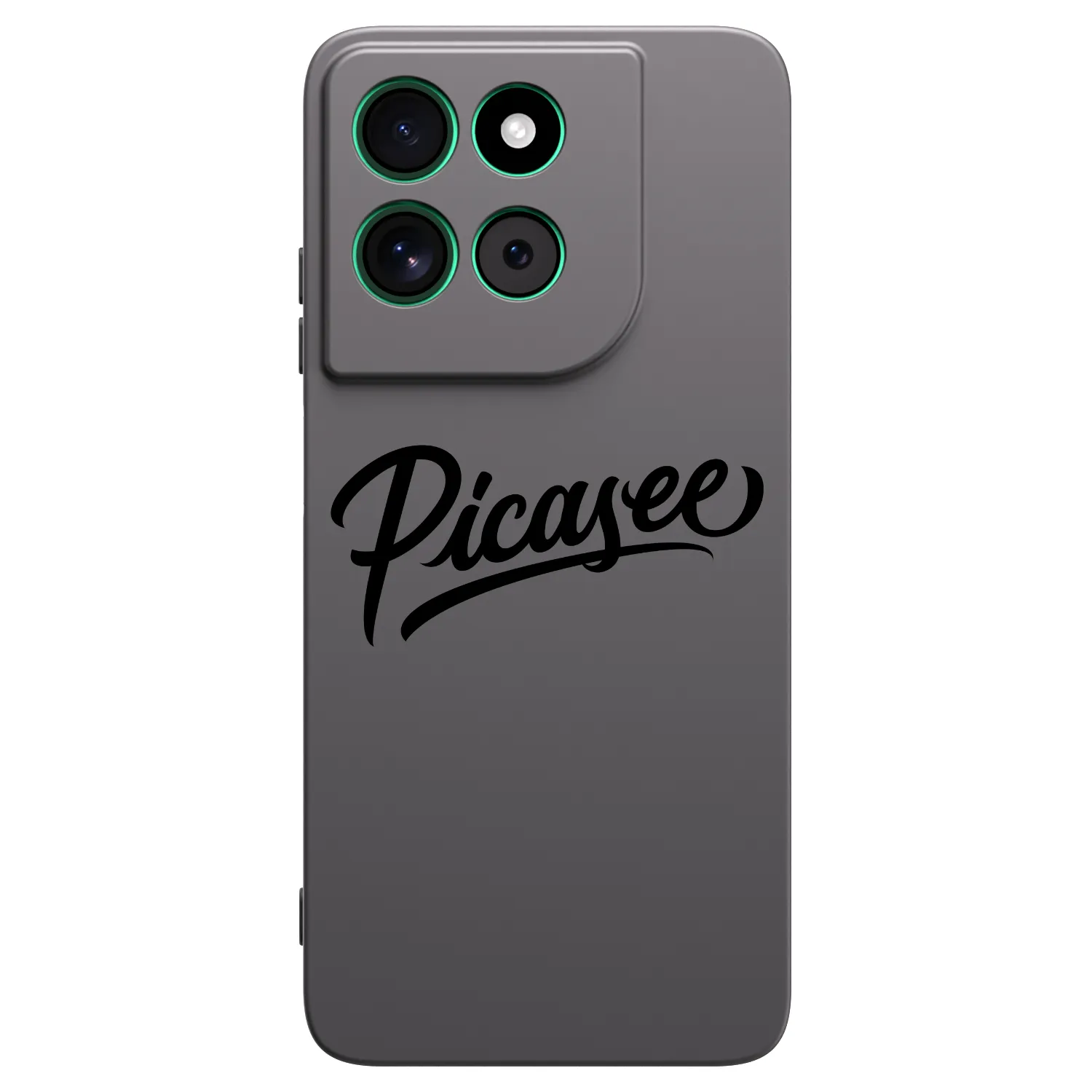 Picasee husă neagră din silicon pentru Motorola Moto G57 Power - Picasee - old logo - black