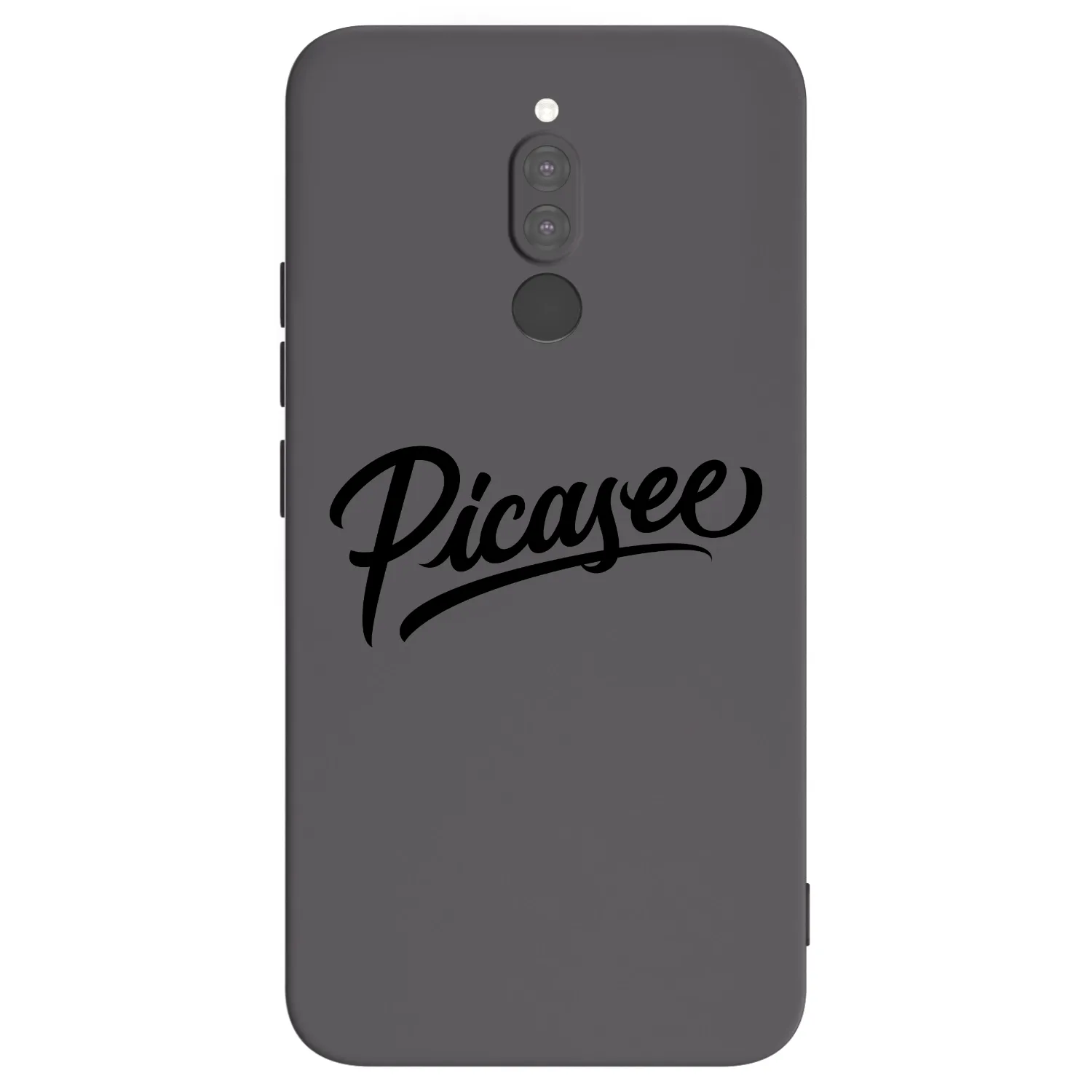 Picasee husă neagră din silicon pentru Xiaomi Redmi 8 - Picasee - old logo - black