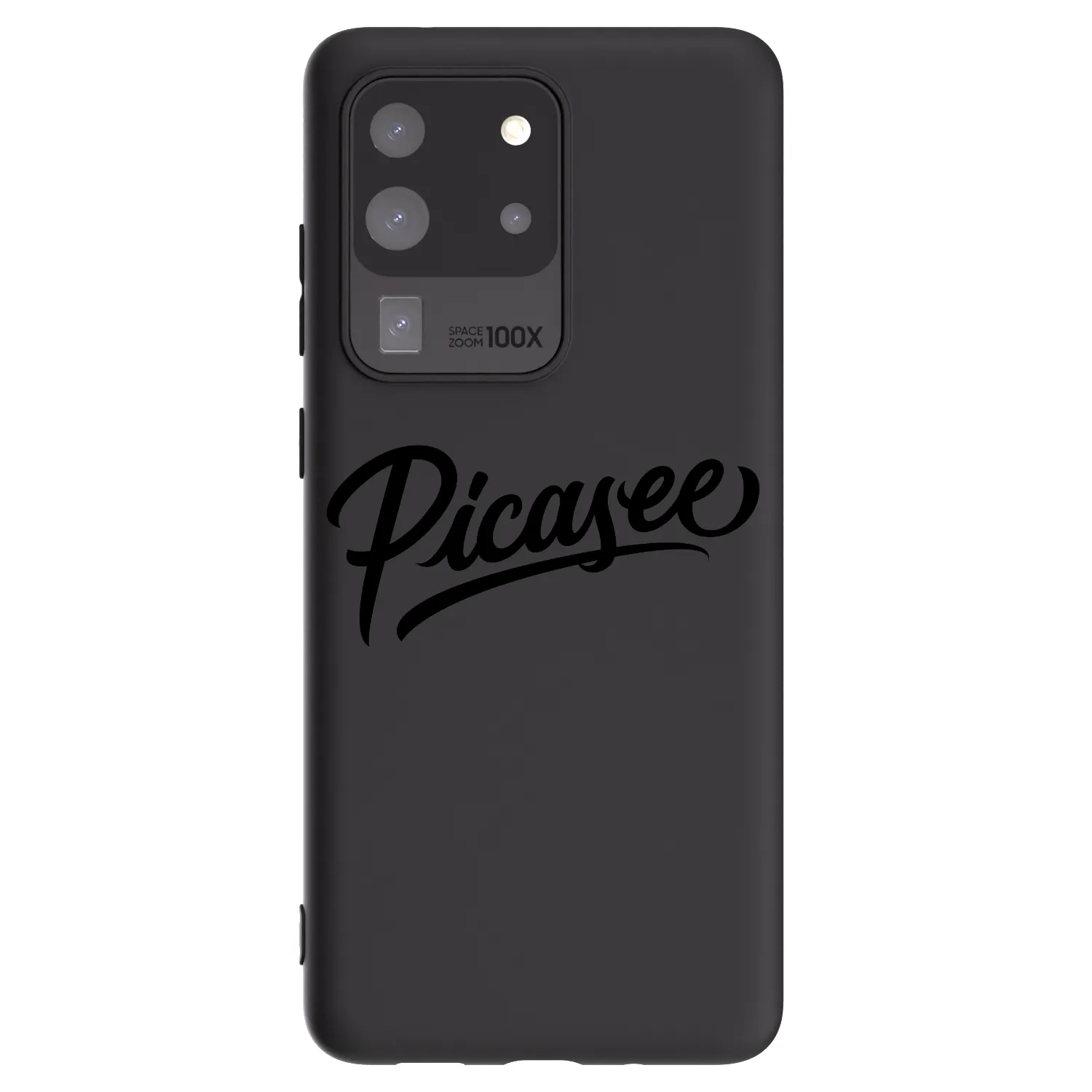 Picasee husă neagră din silicon pentru Samsung Galaxy S20 Ultra 5G G988F - Picasee - old logo - black