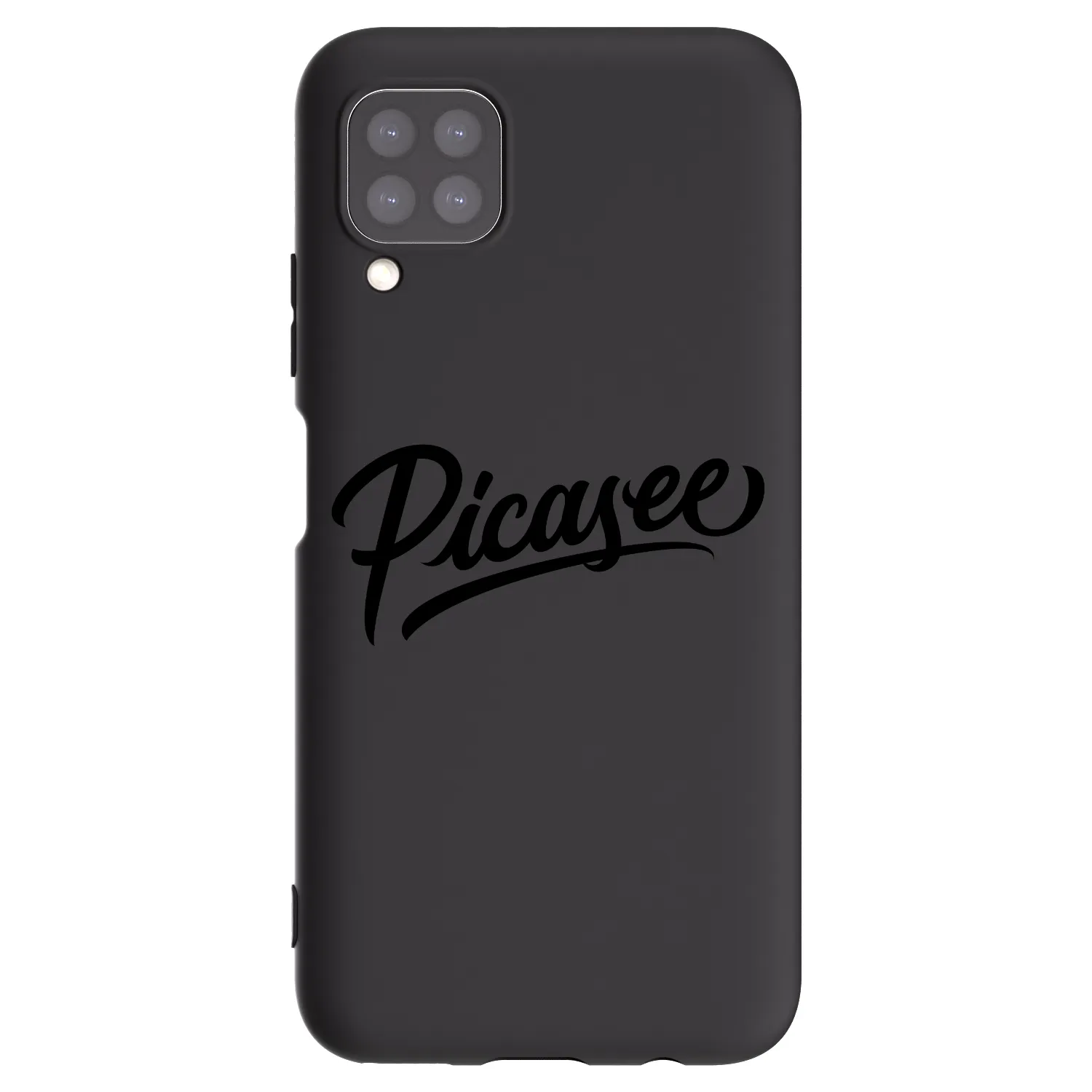 Picasee husă neagră din silicon pentru Huawei P40 Lite - Picasee - old logo - black