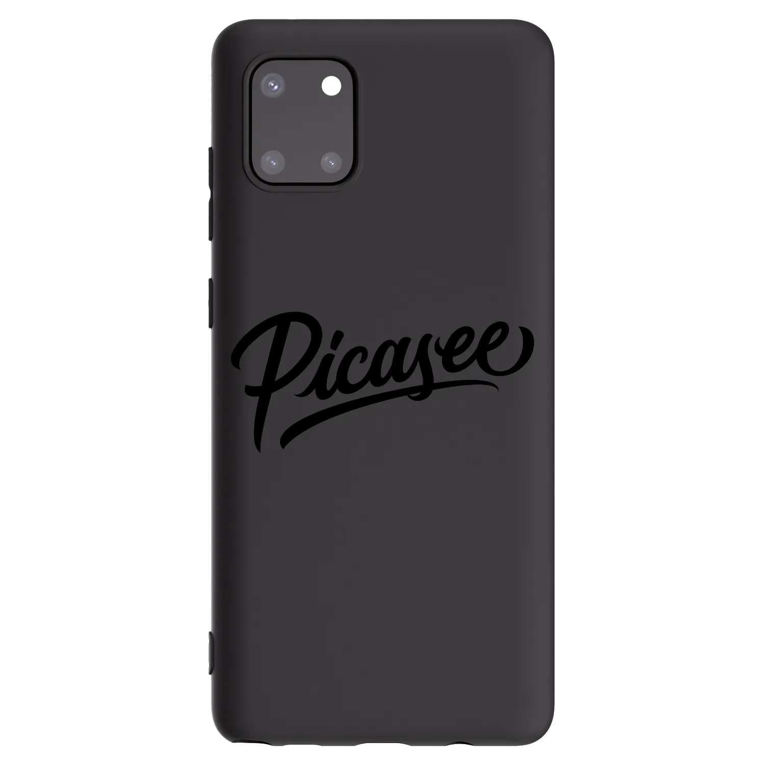 Picasee husă neagră din silicon pentru Samsung Galaxy Note 10 Lite N770F - Picasee - old logo - black