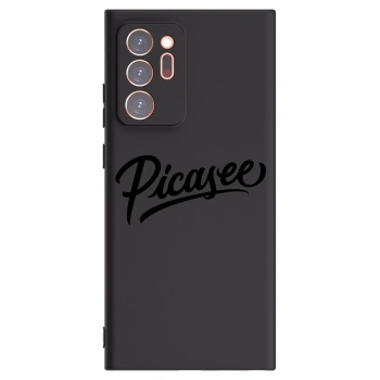 Picasee husă neagră din silicon pentru Samsung Galaxy Note 20 Ultra - Picasee - old logo - black