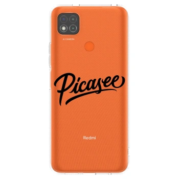 Picasee husă transparentă din silicon pentru Xiaomi Redmi 9C - Picasee - old logo - black