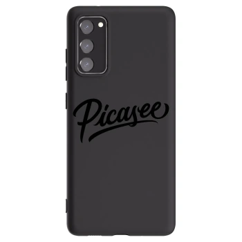 Picasee husă neagră din silicon pentru Samsung Galaxy S20 FE - Picasee - old logo - black