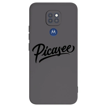 Husă pentru Motorola Moto G9 Play - Picasee - old logo - black