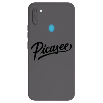 Husă pentru Samsung Galaxy M11 - Picasee - old logo - black