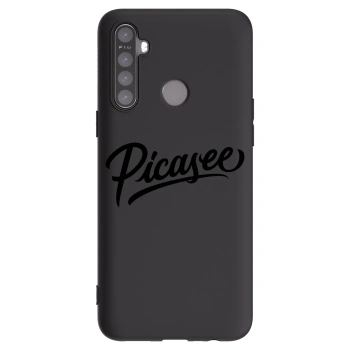 Picasee husă neagră din silicon pentru Realme 6i - Picasee - old logo - black