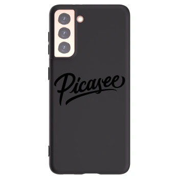 Picasee husă neagră din silicon pentru Samsung Galaxy S21 5G G991B - Picasee - old logo - black