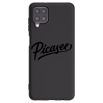 Picasee husă neagră din silicon pentru Samsung Galaxy A12 A125F - Picasee - old logo - black