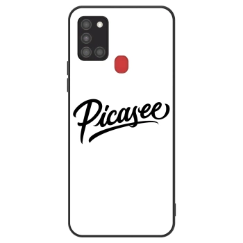 Husă pentru Samsung Galaxy A21s - Picasee - old logo - black