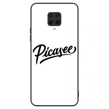 Husă pentru Xiaomi Redmi Note 9 Pro - Picasee - old logo - black