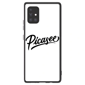Picasee ULTIMATE CASE pentru Samsung Galaxy A71 A715F - Picasee - old logo - black
