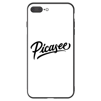 Husă pentru Apple iPhone 7 Plus - Picasee - old logo - black