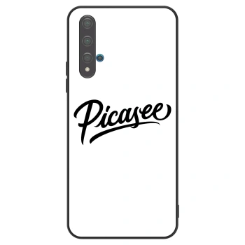 Husă pentru Huawei Nova 5T - Picasee - old logo - black