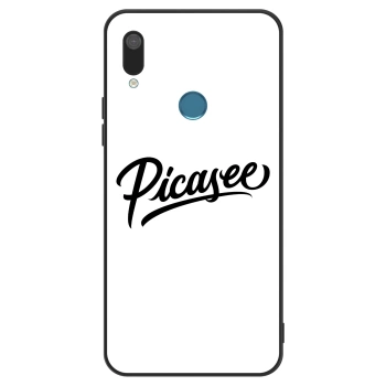 Husă pentru Huawei Y7 2019 - Picasee - old logo - black