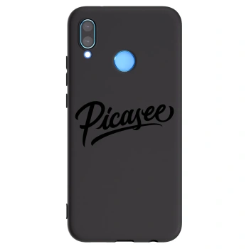 Picasee husă neagră din silicon pentru Huawei P20 Lite - Picasee - old logo - black