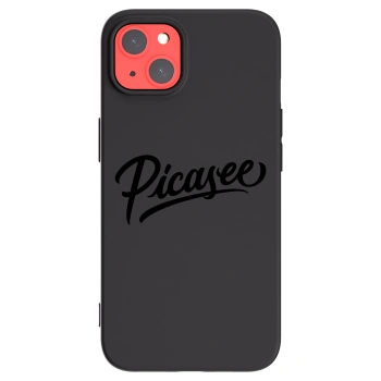 Picasee husă neagră din silicon pentru Apple iPhone 13 - Picasee - old logo - black
