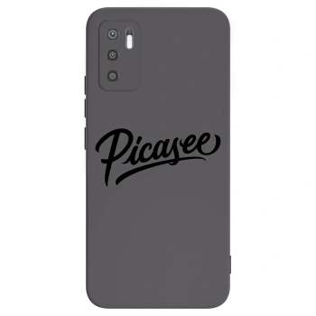 Picasee husă neagră din silicon pentru Xiaomi Redmi Note 10 5G - Picasee - old logo - black