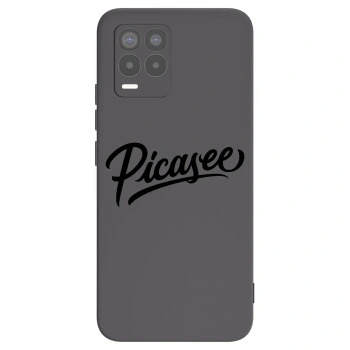 Husă pentru Realme 8 4G - Picasee - old logo - black