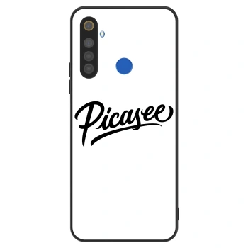 Husă pentru Realme 5 - Picasee - old logo - black