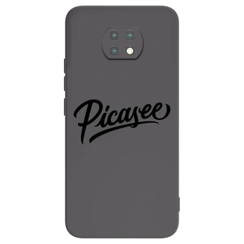 Picasee husă neagră din silicon pentru Xiaomi Redmi Note 9T - Picasee - old logo - black